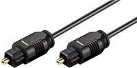 Goobay Toslink Optisches Kabel in Schwarz - Bild 1