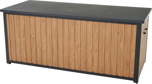 Siena Garden Kissenbox Sabano in Teaklook, Farbe Braun, B/T/H: 181 x 79,3 x 75 cm - Bild 1