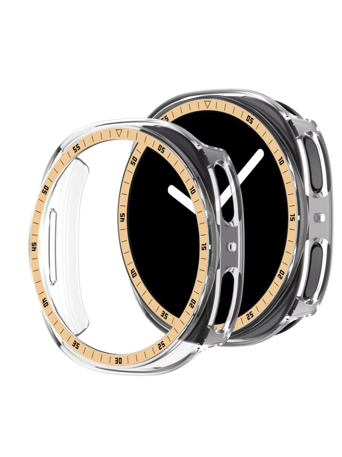 KILPILLS Schutzhülle für Samsung Galaxy Watch 8, PC, Silber - Bild 6