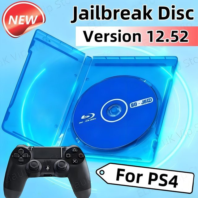 Jailbreak Disc Neue Version 12.52 für PS4 zur Unterstützung von Bootfähigem Auswurf, Homebrew und Backup-Spielen - Bild 1