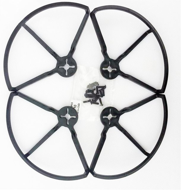 4er-Set Propeller-Schutzringe für 5 Zoll FPV Racing Drohnen Rahmen QAV210/250 in Grün - Bild 1