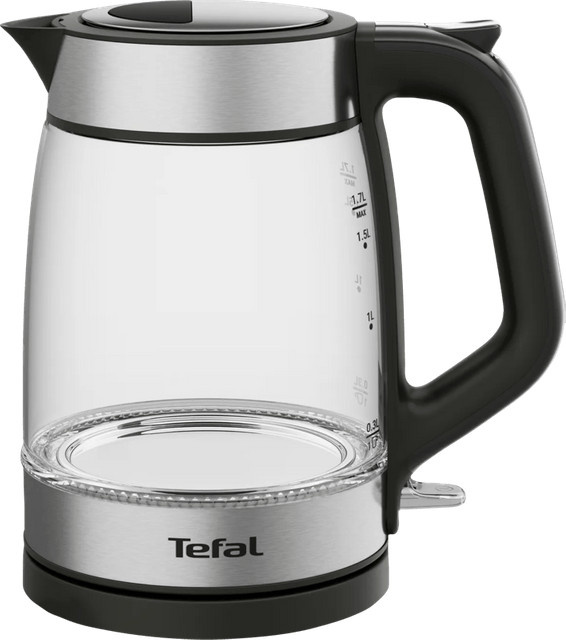 Tefal Glaswasserkocher KI6058 in Blau und Transparent mit Kalkfilter und 1850 Watt - Bild 1