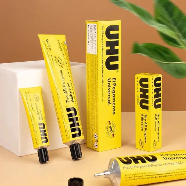 UHU Allzweck-Kleber Transparent Extra Stark für DIY, Modellbau, Stoff und Leder, 35 ml oder 60 ml - Bild 1