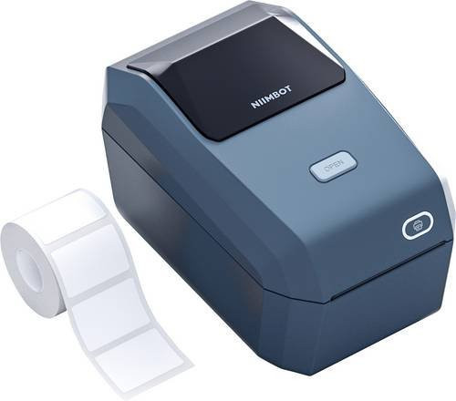 NIIMBOT K3 Etikettendrucker Thermodirekt mit Bluetooth und USB in Blau, 203 x 203 dpi, maximale Etikettenbreite: 82 mm - Bild 1