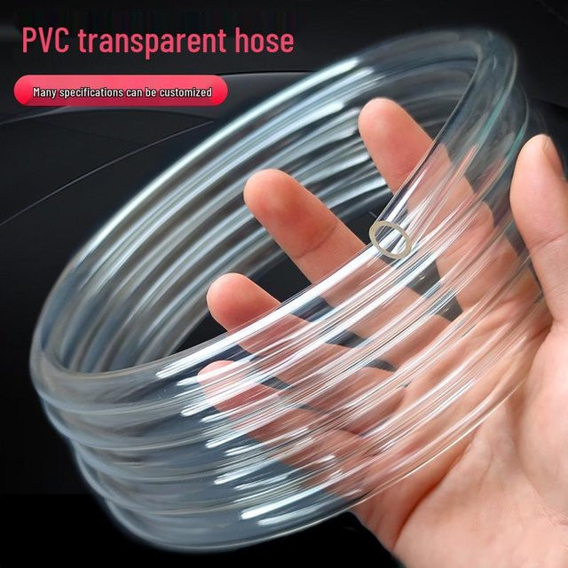 Got Now Transparenter PVC-Wasserschlauch, säure- und alkalibeständig, Innendurchmesser: 0,8 mm, Außendurchmesser: 1,5 mm - Bild 1