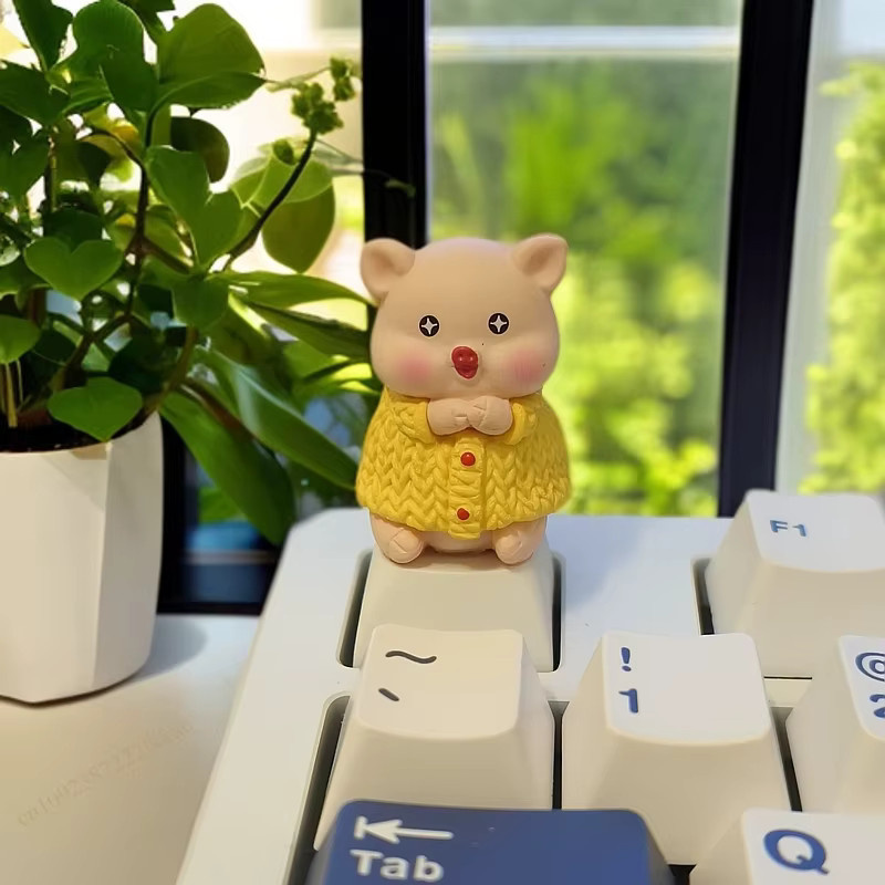 Cartoon Animal Crossing Harz Tastenkappen für mechanische Tastaturen in Multicolor - Bild 2