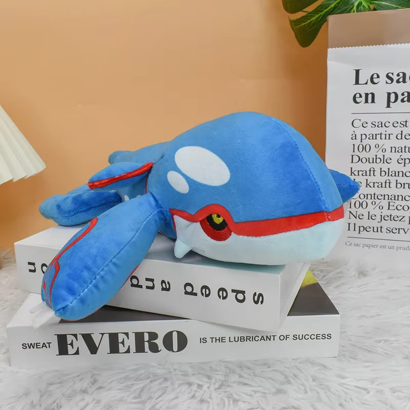 DUODUOBAO Pokemon Kyogre Plüschtier, Wal, Blau - Bild 2