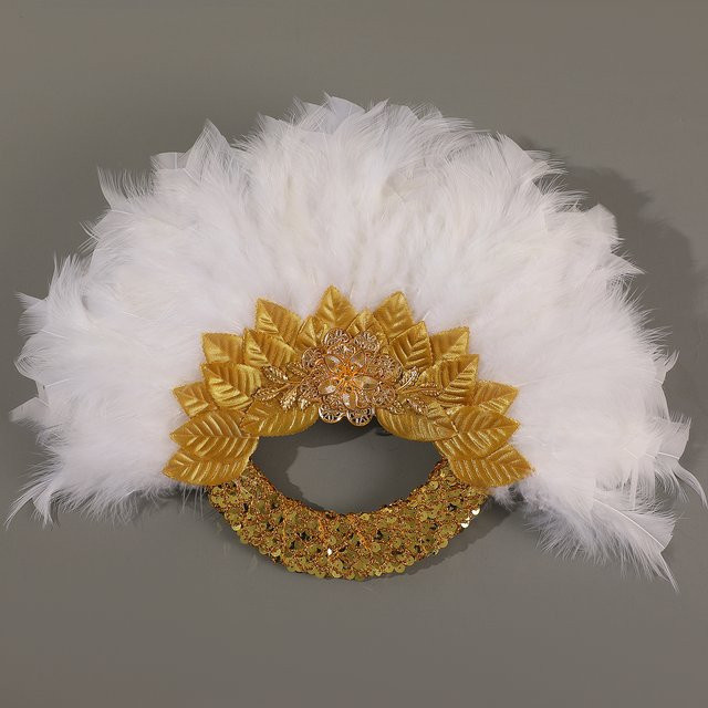 Eleganter Hochzeitsfächer in Weiß mit floralem Design für Braut und Bräutigam - Bild 1