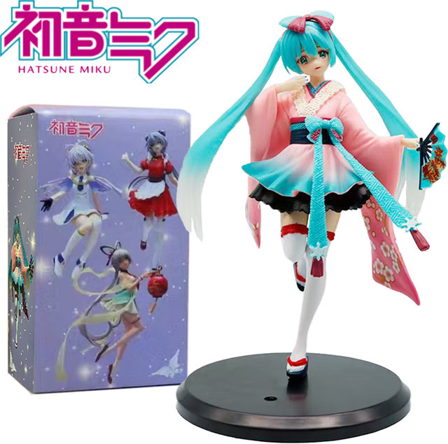 Bandai Hatsune Miku Neo Tokyo Kimono, Actionfigur, PVC, Einzelfigur - Bild 1