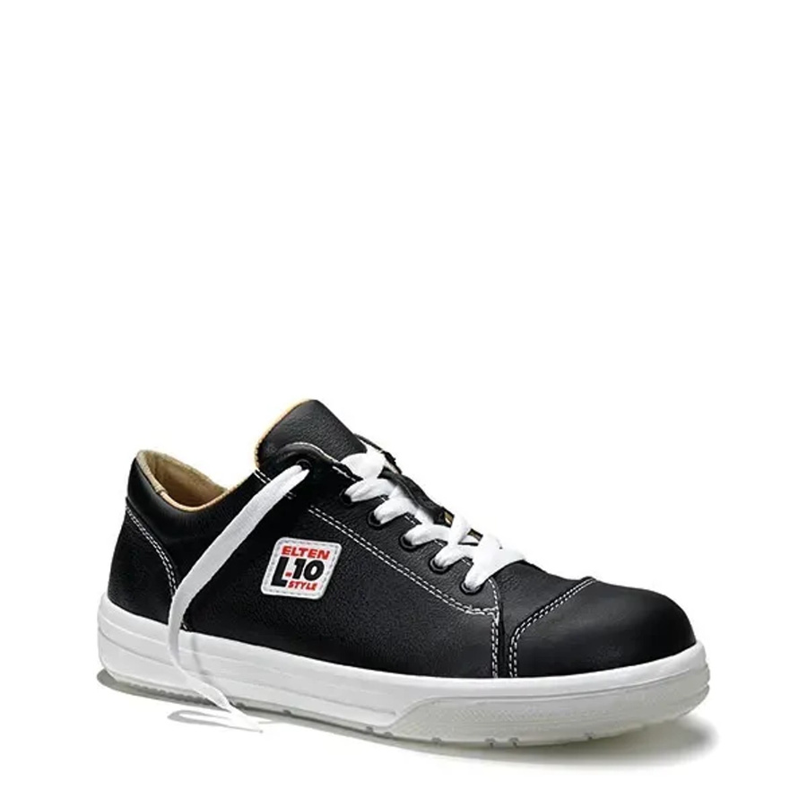 Elten Sicherheitshalbschuh Shadow Low ESD S3 aus Rindleder in Schwarz, Größe 47 - Bild 2