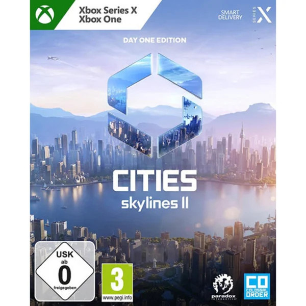 Cities: Skylines II Day One Edition Simulation und Strategie Spiel für Xbox Series X|S - Bild 1