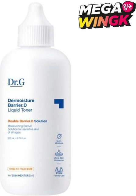 Dr.G Die Feuchtigkeitsbarriere-D Flüssigtoner, 200 ml, Trockene und Empfindliche Haut - Bild 1