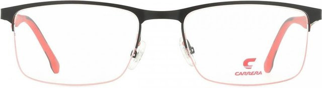 Carrera 8843 Korrektionsbrille, Halbrand, rechteckig, Herren, black - Bild 1