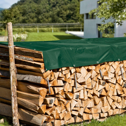 WINDHAGER Schutzplane in Grün, Breite: 1,5 m, Länge: 5 m - Bild 2