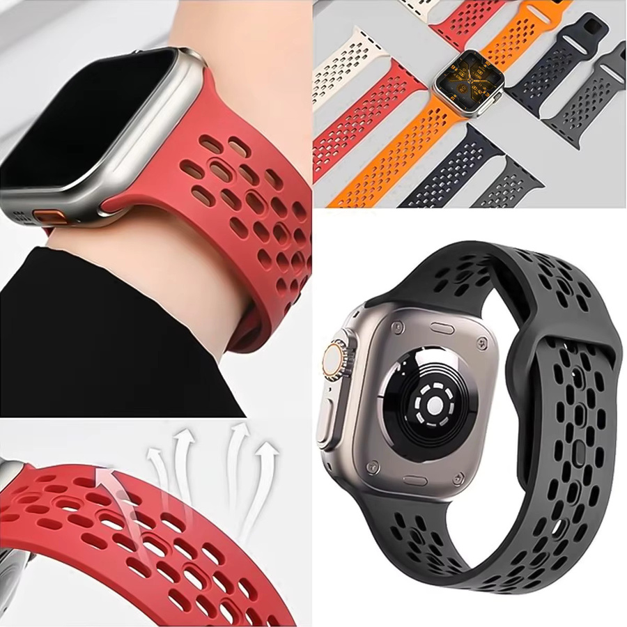 Apple Uhrenarmband Silikon, Unisex - Bild 2