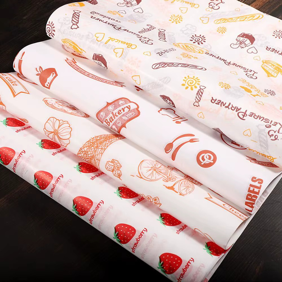 Ölbeständiges Sandwich- und Hamburger-Papier für Brot, Backplatten und die Heißluftfritteuse - Bild 3