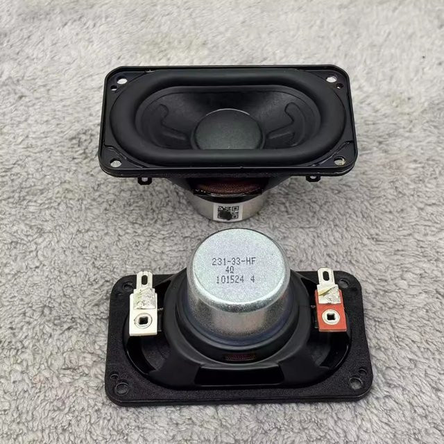 GHXAMP Rennstrecken-Lautsprecher für JBL FLIP Serie, 2 Stück, Schwarz, 4 Ohm 25W, Maße: 80 x 44 mm - Bild 1