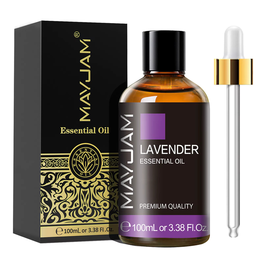 MAYJAM Aromatherapie Ätherisches Öl, 100 ml, Lavendel Eukalyptus Pfefferminze Zitrone Bergamotte Teebaum - Bild 2