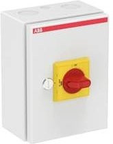 ABB OT36ETMM3AE Sicherheitsschalter 80A 750V in Rot und Weiß - Bild 1