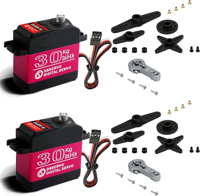 Stemedu DS3230MG Digitaler Servomotor mit Metallgetriebe, 2-teiliges Set - Bild 1
