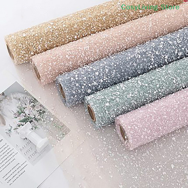 Weißes Netzpapier für die Blumenverpackung als Rolle für Floristen zum Einwickeln von Blumensträußen - Bild 1