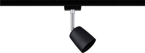 Paulmann URail LED-Spot Cover für Hochvolt-Schienensystem, Schwarz matt/Chrom, B/H/T: 5,8 x 14,0 x 5,8 cm - Bild 1