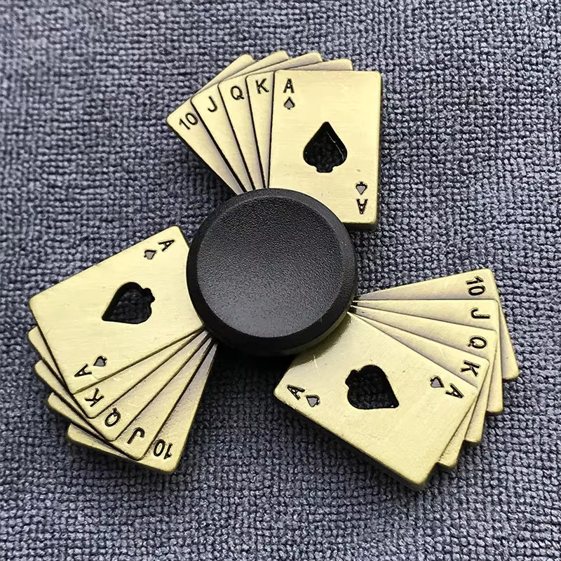 fradoo Fidget Spinner R188, Bronze-Metall-Legierung, geräuschlos - Bild 2