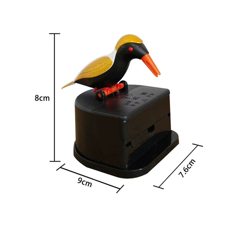 Kolibri Zahnstocher Spender Automatische Zahnstocher Box aus Kunststoff für Küche und Dekoration - Bild 4