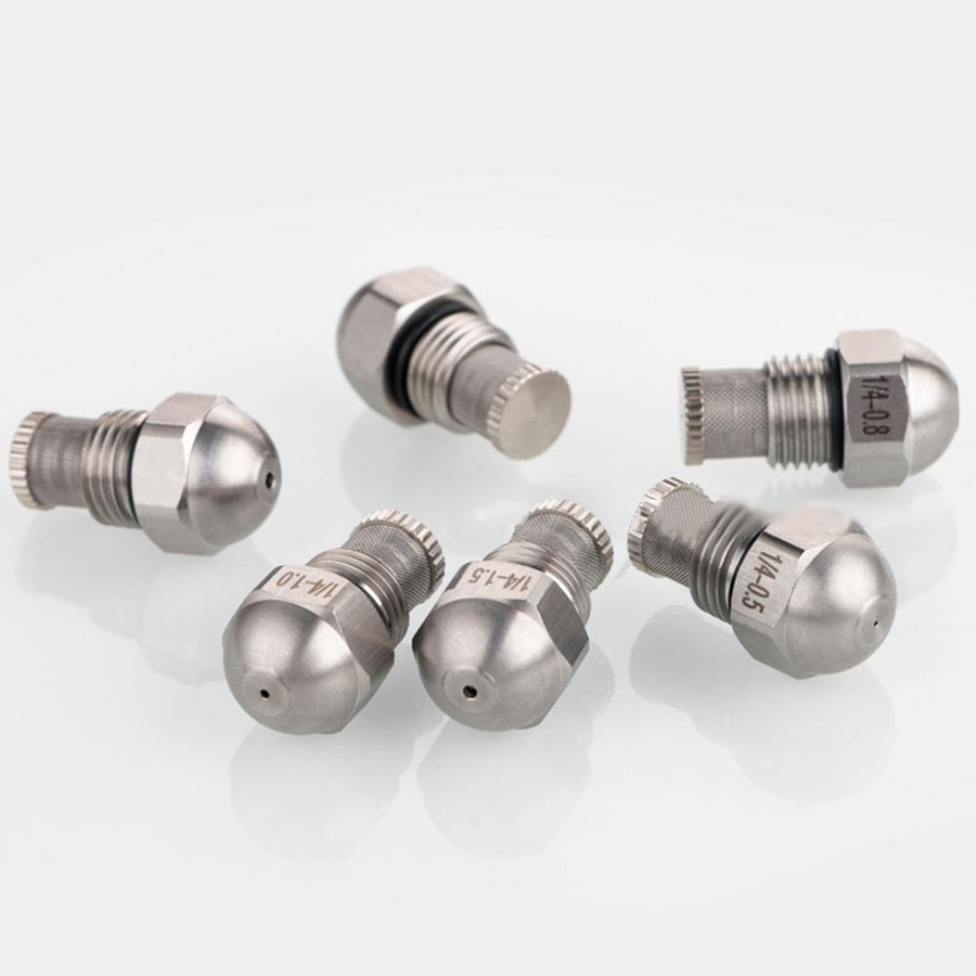 Houspace Hoch- und Niederdruck-Nebeldüse aus Edelstahl in Silber mit 1,0 mm Düsenöffnung - Bild 2