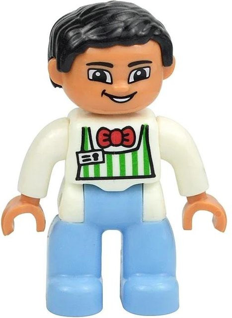 Yiran toy Familienfiguren Baustein, Prinzessin, Piraten, Polizei, ab 3 Jahren - Bild 1