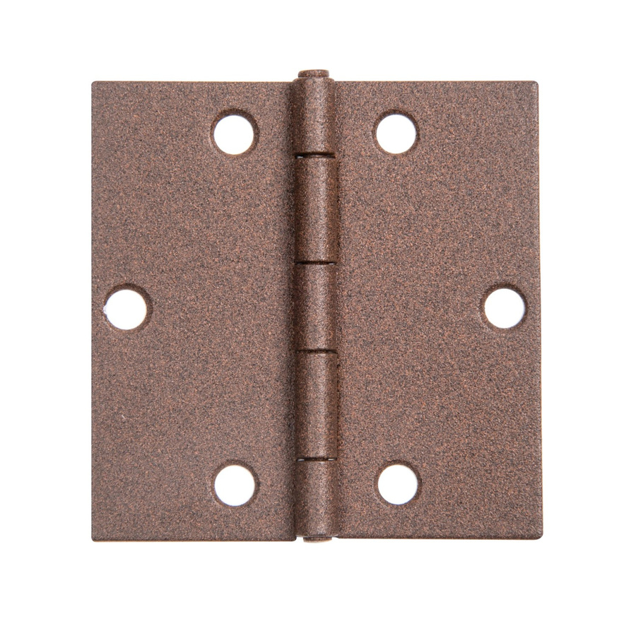GAH Alberts Duravis Scharnier quadratisch Rostbraun Duplexbeschichtet aus Stahl B/H: 60 x 60 mm, Dicke: 1 mm - Bild 2