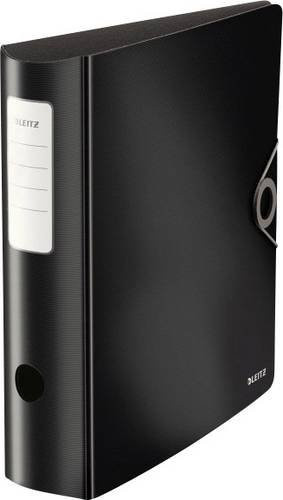 Leitz Ordner Active Solid DIN A4 in Schwarz mit 82 mm Rückenbreite und 2 Bügeln - Bild 1