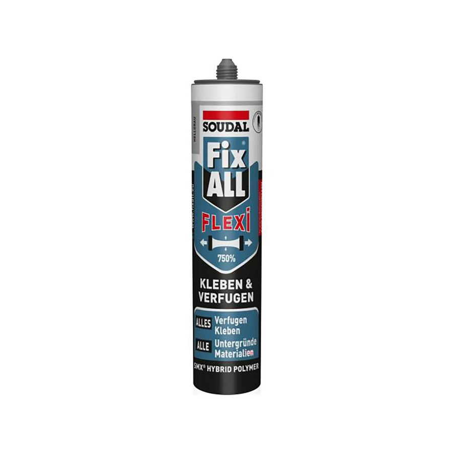 Soudal Fix All Flexi MS-Polymer Dichtstoff Hellgrau 470 g - Bild 2