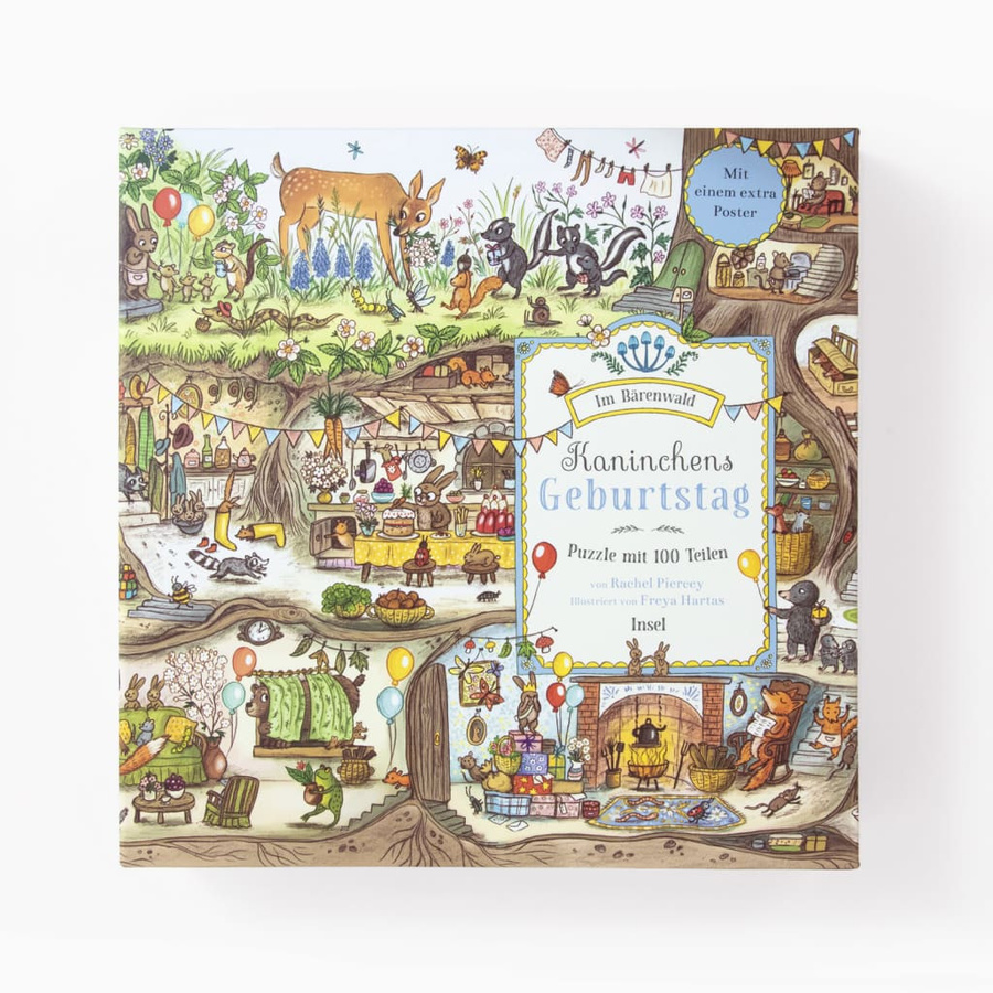 Insel Verlag Im Bärenwald Kaninchens Geburtstag, Puzzle, 100 Teile, ab 4 Jahre - Bild 3