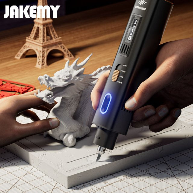 Jakemy JM-Y10 PRO Ultraschall-Schneidmesser mit Überhitzungsschutz für DIY-Projekte und Modellplatinen - Bild 1