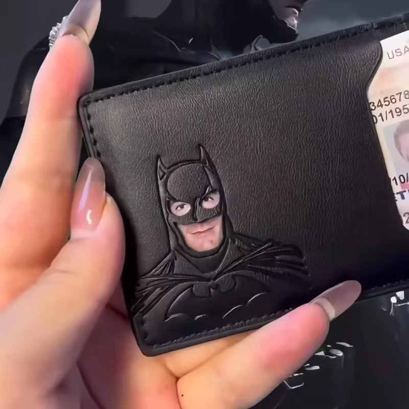 Hot Toys Leder-Bat-Geldbörse, Kartenhalter - Bild 3