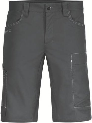 Uvex Bermuda Herrenshorts aus Poly-Cotton in Grau und Anthrazit, Größe 52 - Bild 1