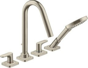 Hansgrohe Axor Citterio M Duschset mit zwei Griffen in gebürstetem Nickel - Bild 1