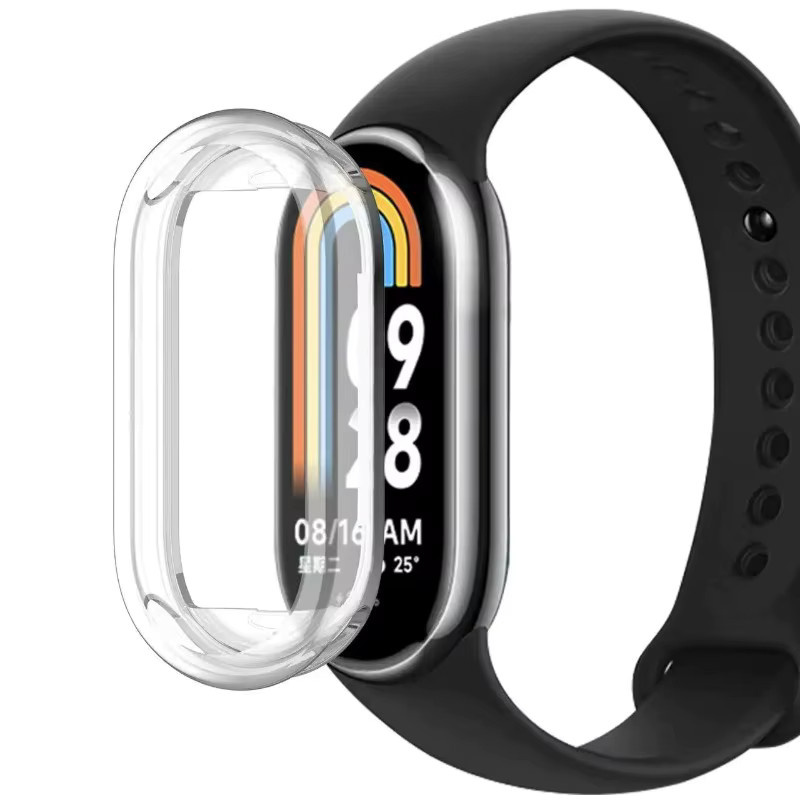 Xiaomi Smartwatch Rahmen, Silikon, Schwarz, Unisex - Bild 3