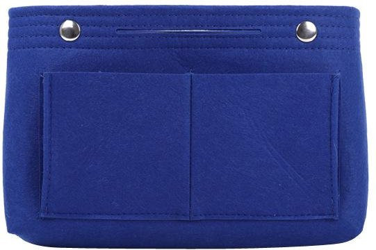 Value Vault Kosmetiktasche aus Filz, Damen, saphirblau, 24x15x8 cm - Bild 1