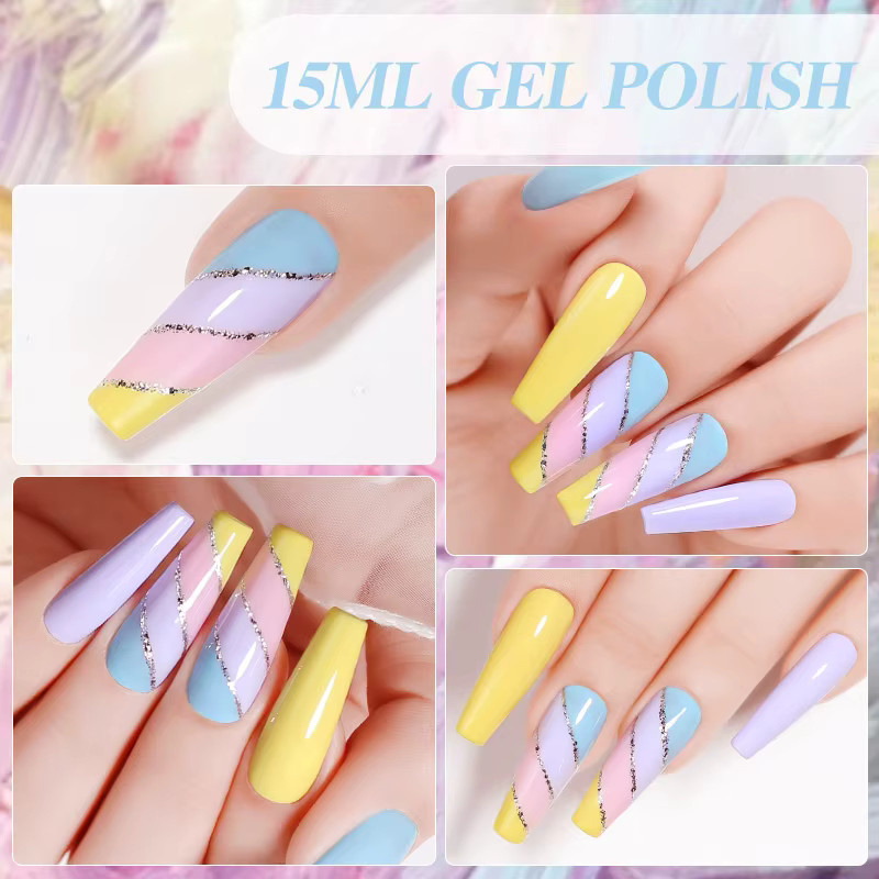 Parkson Gel-Nagellack, Hema-frei, Glänzend, 15 ml - Bild 3