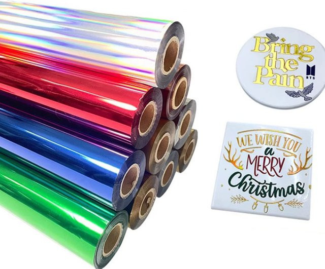 SPExpressDIY UV-Goldfolienpapier für UV-Digitaldruck und Siebdruck, Breite: 16 cm, Länge: 20 m - Bild 1