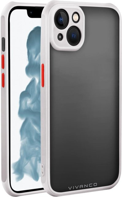 Vivanco Frosted Cover Schutzhülle für iPhone 14 in Transparent - Bild 1