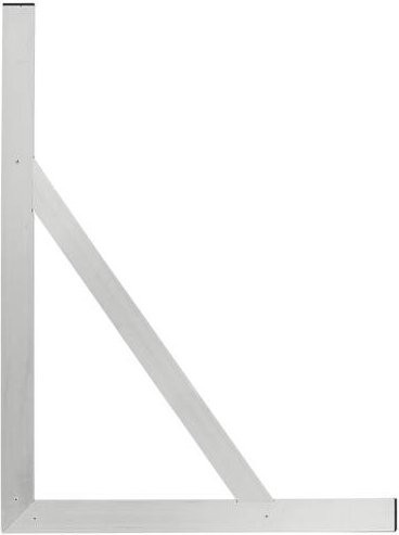 Mondelin Anschlagwinkel 350020 aus Aluminium, Silber, B/H: 100 x 150 cm - Bild 1