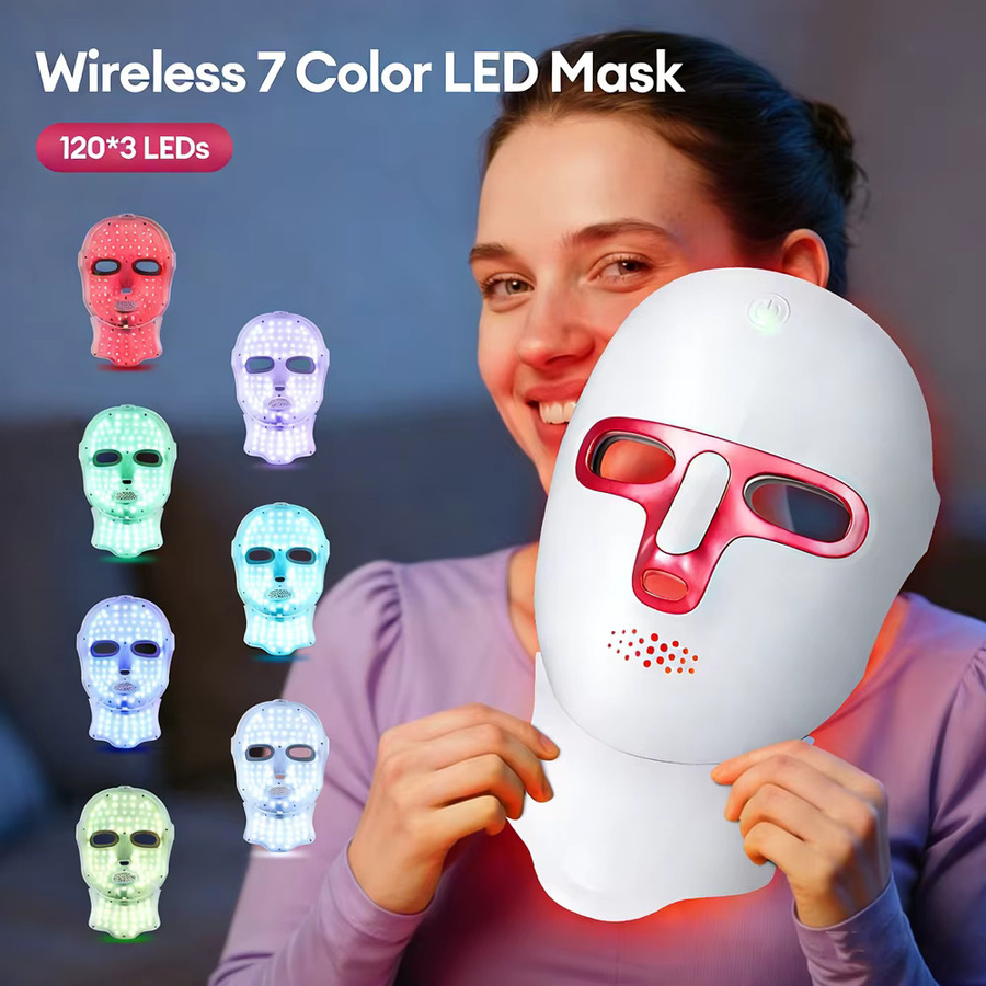 foreverlily LED Gesichtsmaske, 7-Farben, Unisex - Bild 2