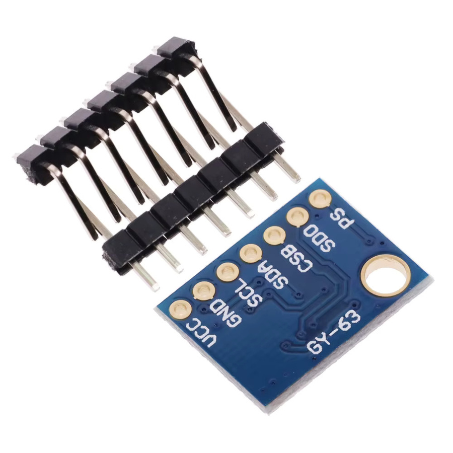 MS5611-01BA03 GY-63 Atmosphärisches Drucksensor Modul in Blau mit IIC und SPI Schnittstellen für Arduino und DIY-Projekte - Bild 2