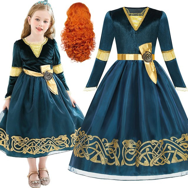 ollobebe Prinzessinnenkleid Mädchen, Kostüm, Plüsch / Textil - Bild 1