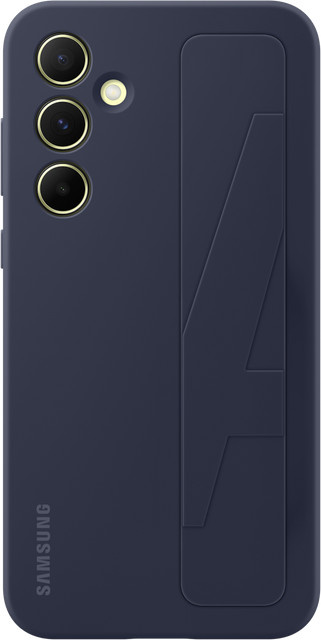 Samsung Standing Grip Case EF-GA556 für Galaxy A55 5G in Blue Black - Bild 2