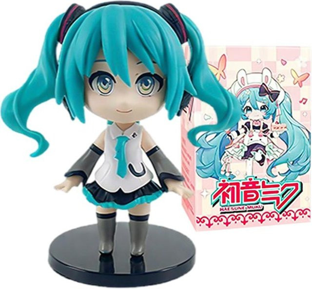 Yiran toy 1 Chibi Hatsune Miku Blind Box Figur Anime Vocaloid weiß - Bild 1