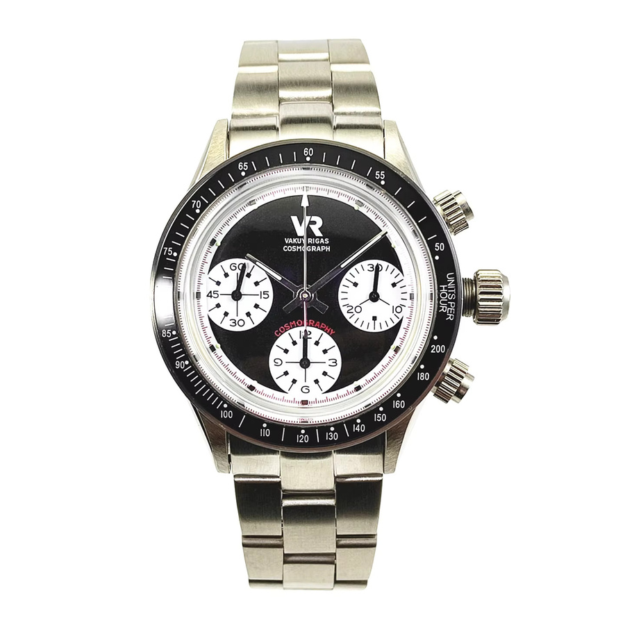 Vakuy Armbanduhr Chronograph, Automatik, Edelstahl, 38 mm, Herren - Bild 2